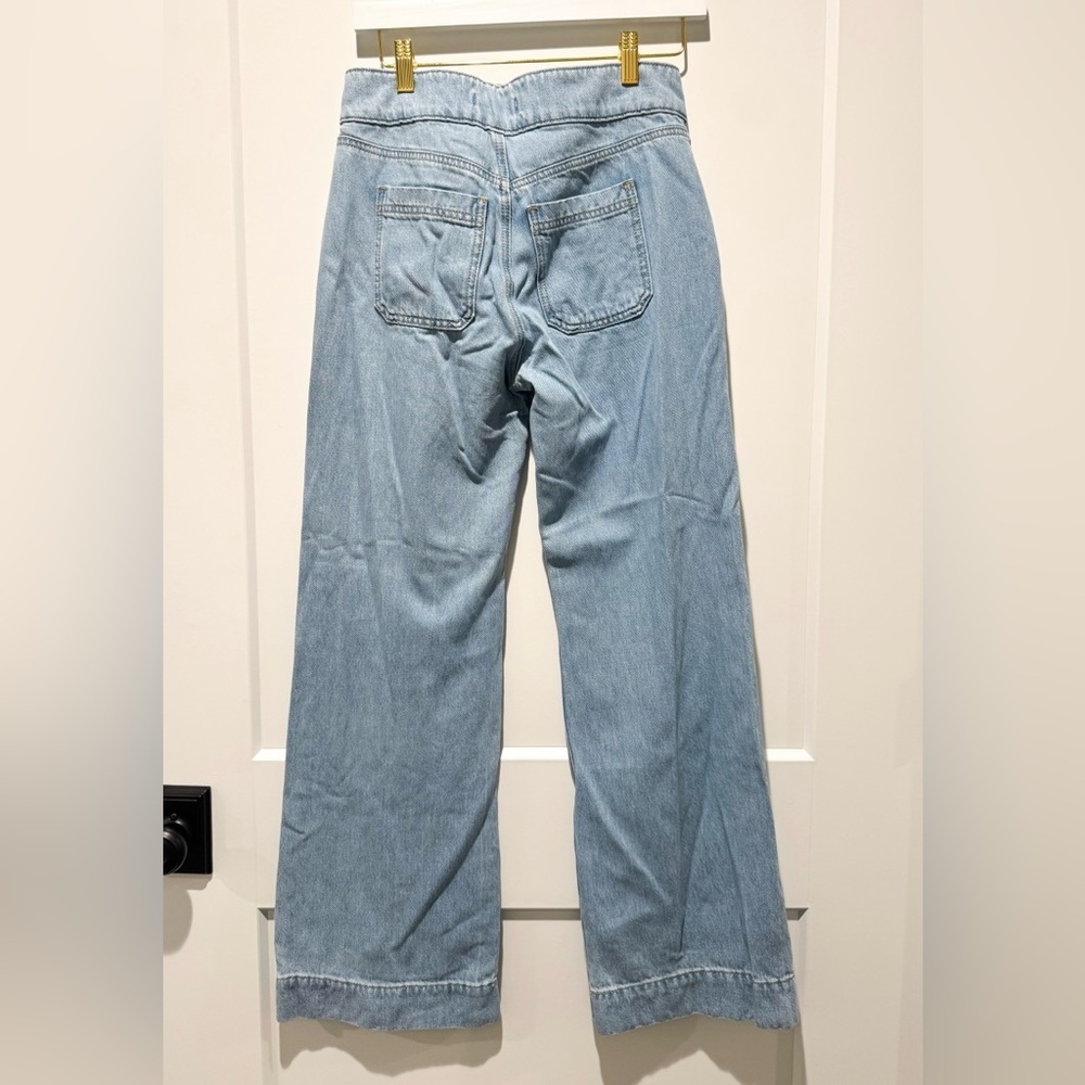 Loft Jeans The Wide Leg size 25 NWOT - Picture 2 of 6